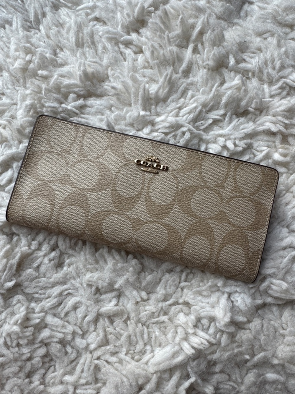 Coach Slim‎ Signature Wallet